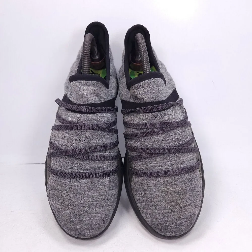 Skechers Goga Max Lite Athletic Slip On Shoe Womens Size 9.5 14751 Gray Black